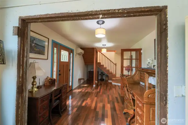 Old Powerhouse door frame