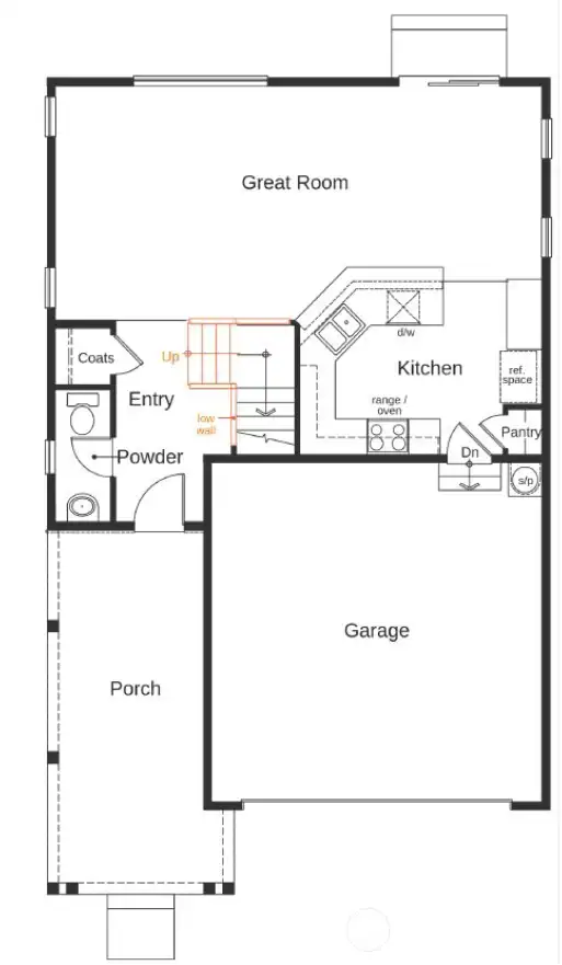 1st Floor layout