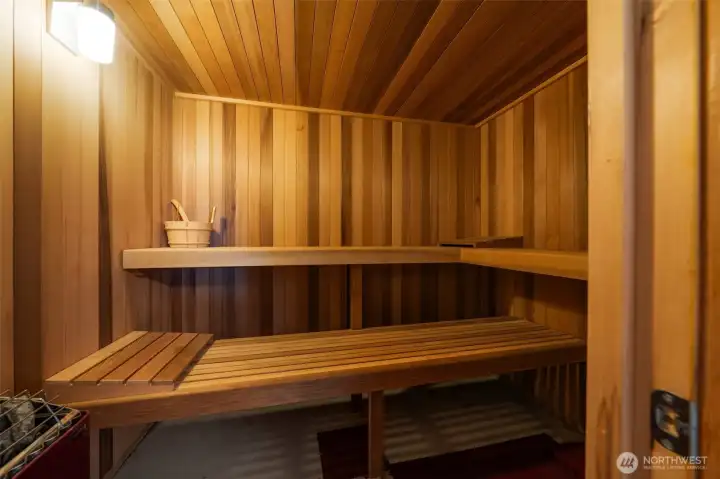 Built in Sauna