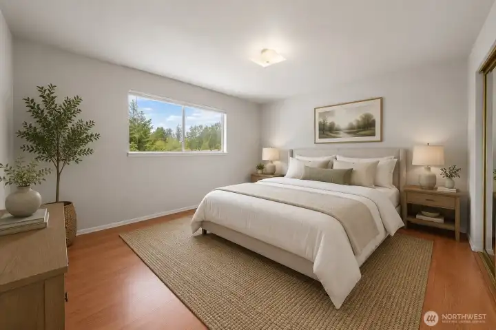 Virtually Staged- Primary Suite