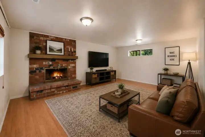 Virtually Staged- Lower level
