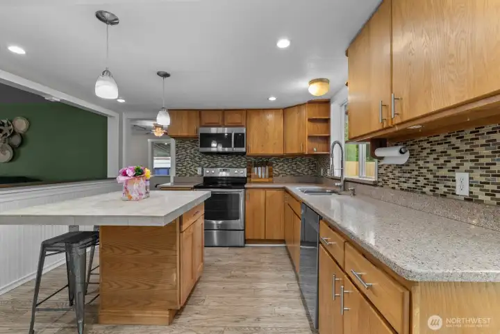 Kitchen with Island
