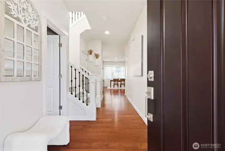 Engineered hardwood throughout the main level!