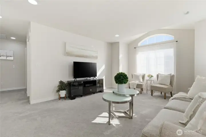 A second living room, play room, or media room!