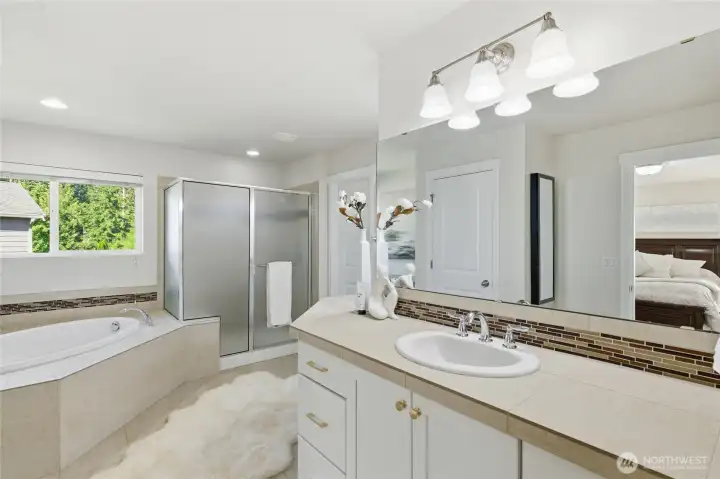 5-piece primary bathroom
