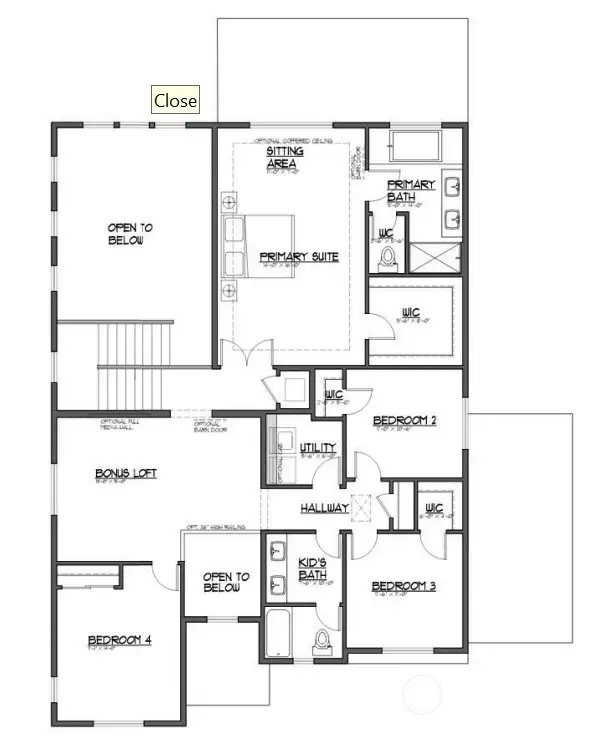 Lot 7 is a reverse of the floorplan here.