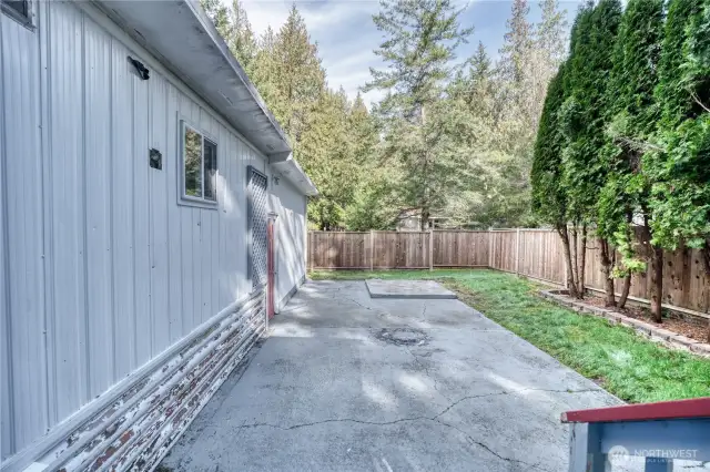 Main home patio