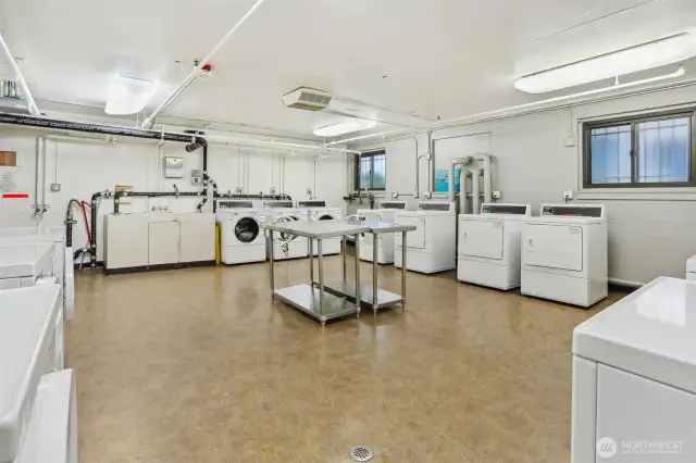 24/7 basement laundry