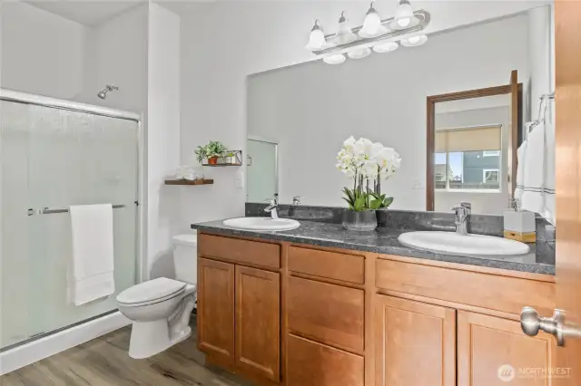 Primary bathroom.