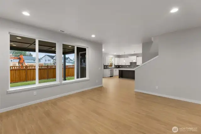 Photos of a finished home in same community