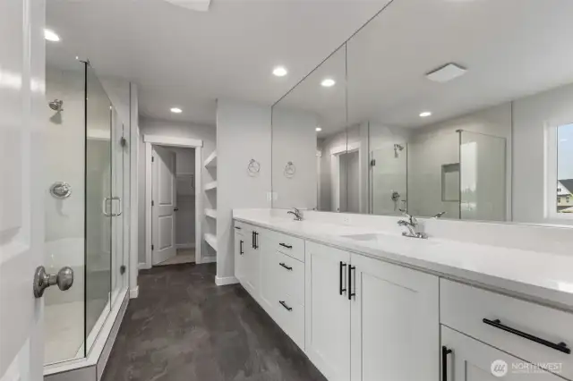 Primary Bath    Photos of a finished home in same community