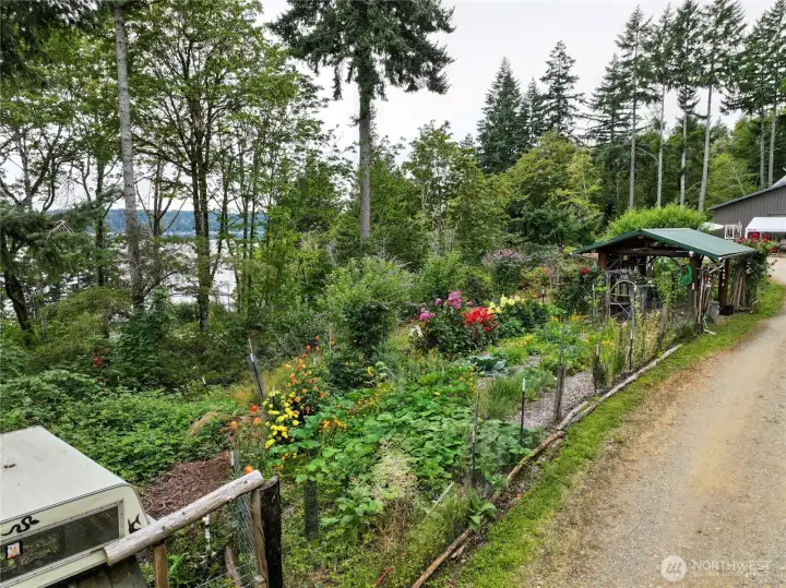 With a wonderful mix of flowers and vegetables, these gardens are an absolute joy to be in.