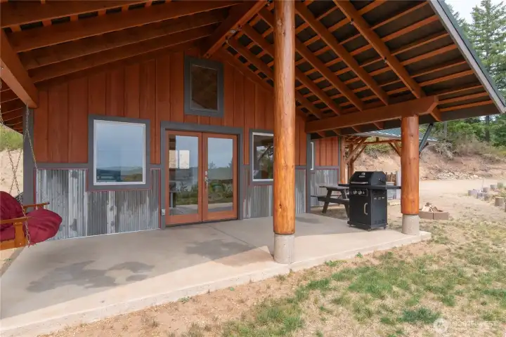 Beautifully handcrafted - and the grass is growing in and will be filled in by next spring!