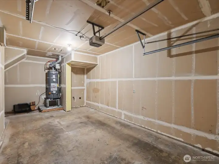 Garage - lots of storage here!