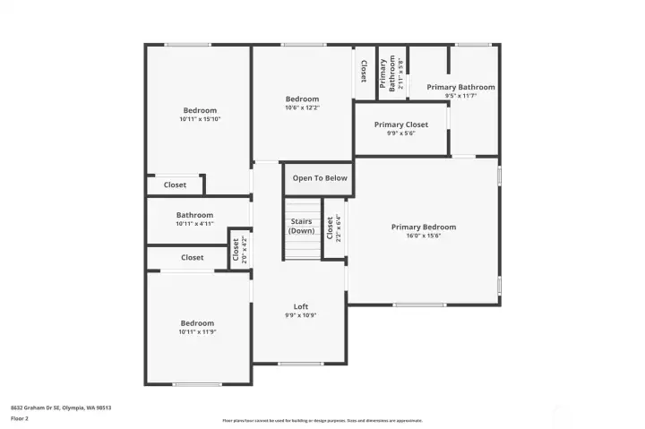 2nd Level Floor Plan