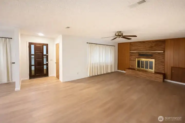 Main entrance. Spanning 1,446 sq ft...