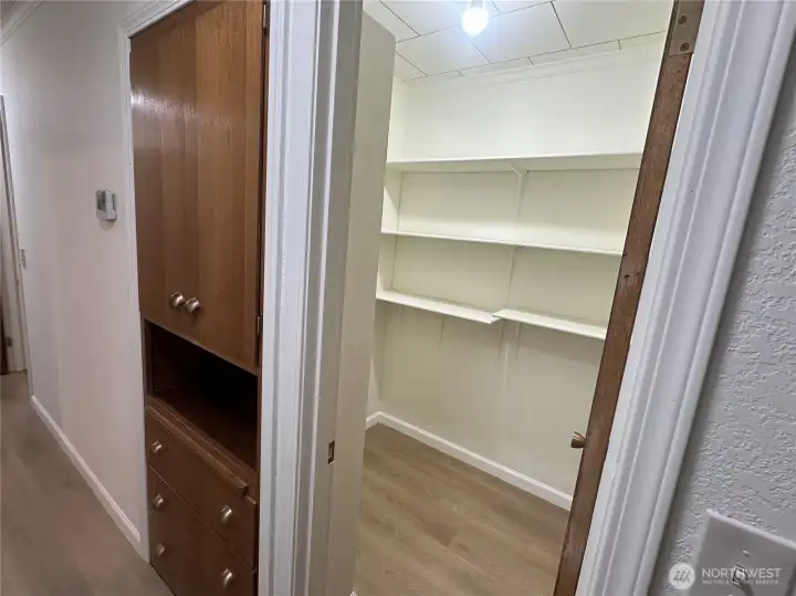 Plenty of storage area...