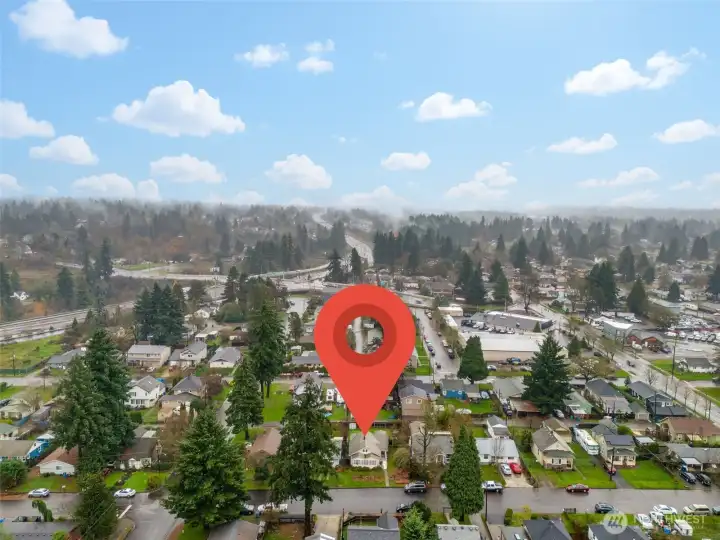 Easy access to major freeway.