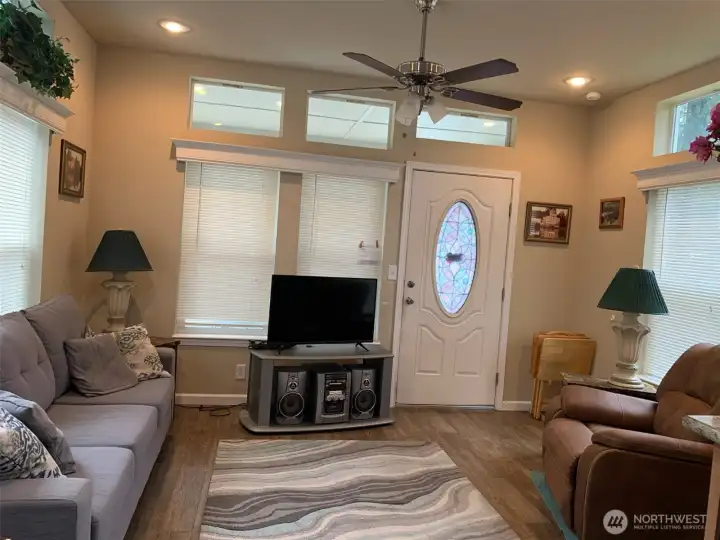 Additional view of the living room.