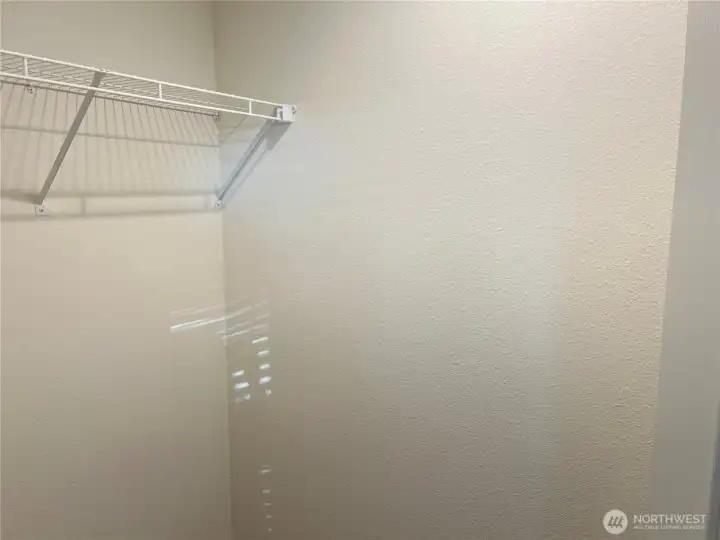 Second bedroom walk in closet.