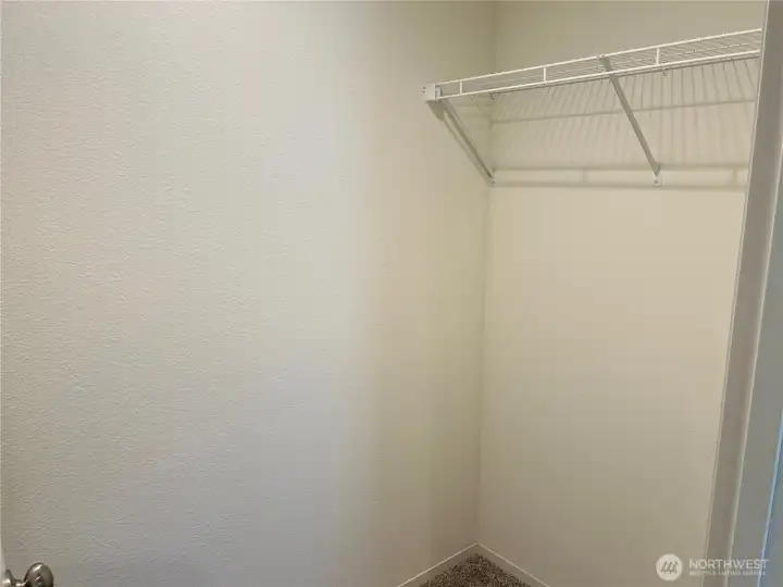 Third bedroom walk in closet.