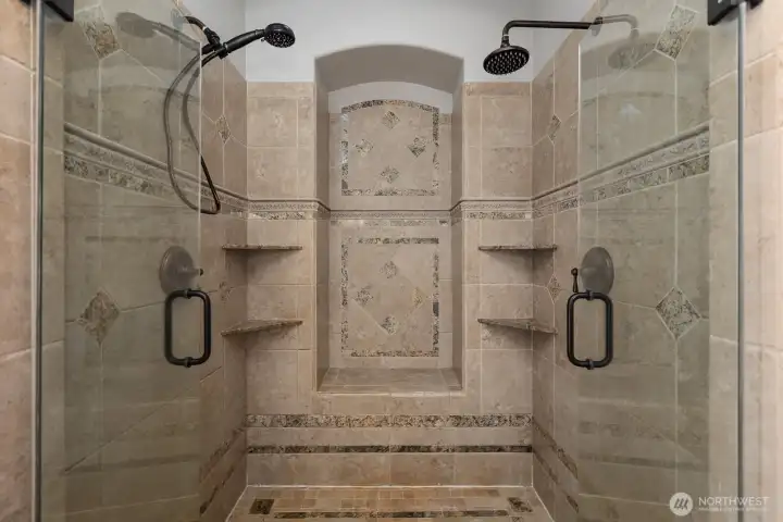 Primary bath shower