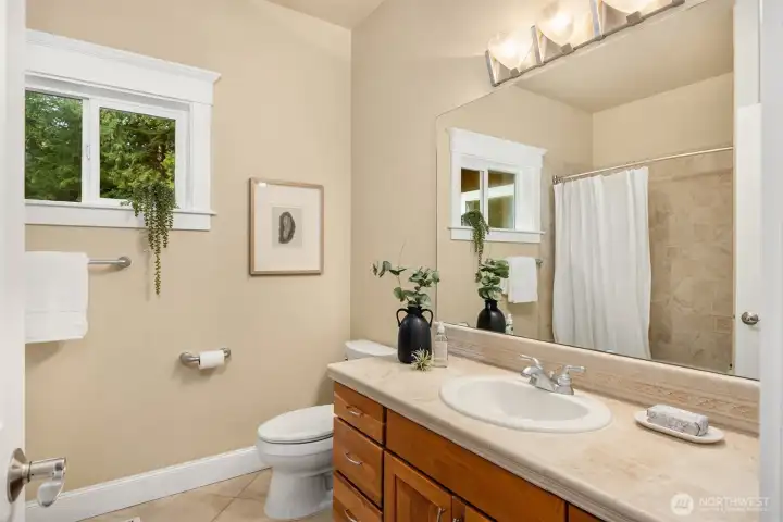 Hall bathroom (second of two)