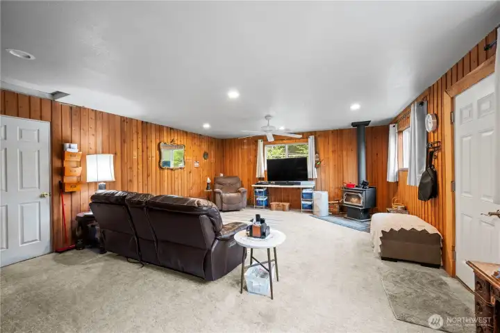 Extra family room off of the dining room area.