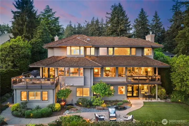 Designed to capture the lake and mountain views from every angle, this home offers sweeping vistas from all three levels, along with spacious living areas and flexible spaces to meet everyone’s needs.