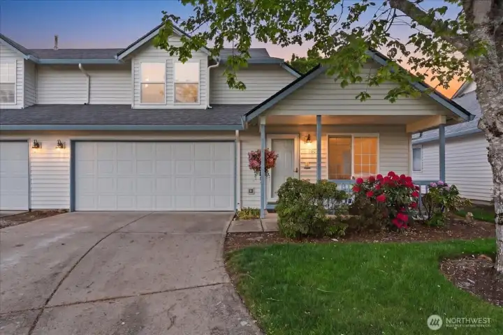 Exterior, 2-car garage