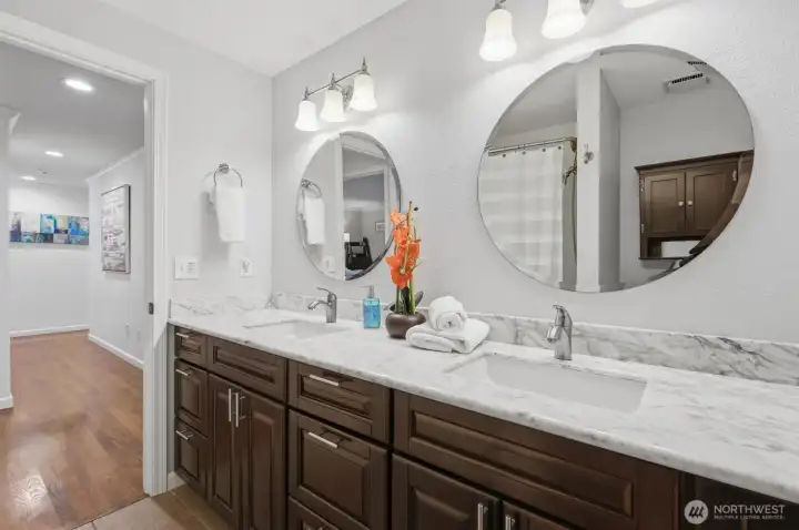 Hall bathroom Hall bathroom