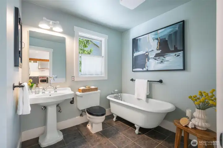 Main level bathroom.
