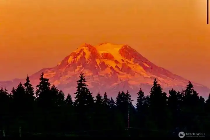 The Mountain is out and calling your name.  What a beautiful spot to live.
