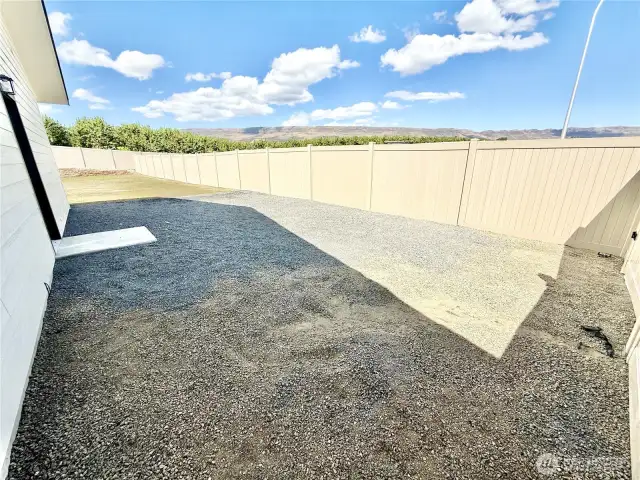 RV Parking area