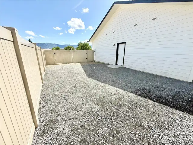 RV Parking area