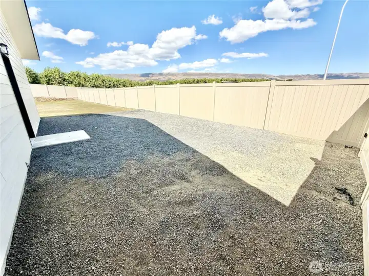 RV Parking area