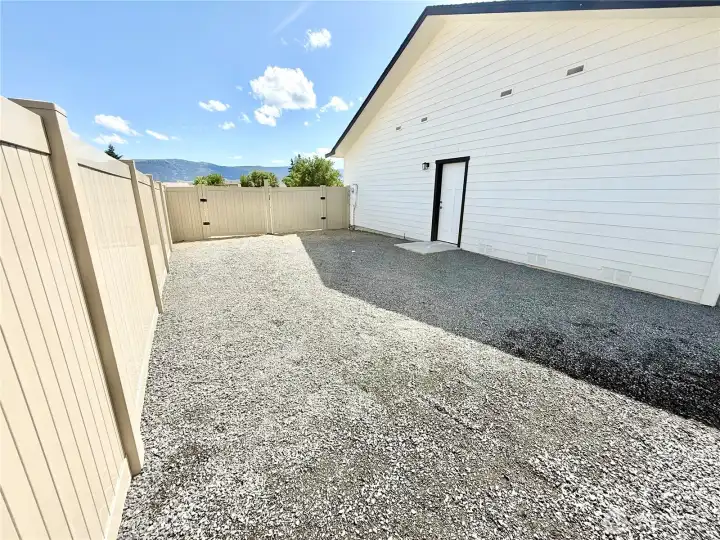 RV Parking area