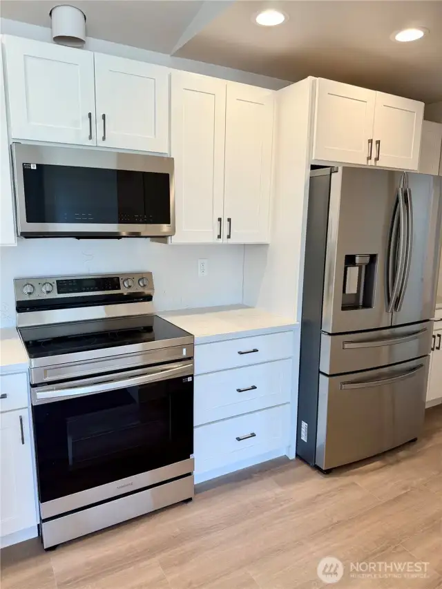 Stainless appliances