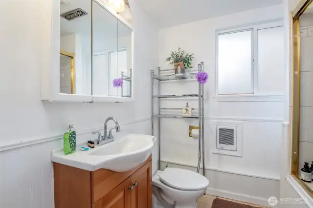 full bath in basement
