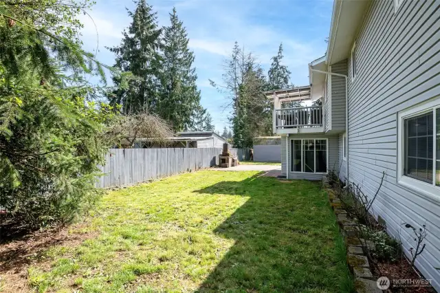 Rear yard