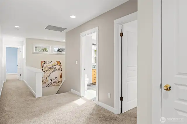 open light and bright! Fresh paint.
