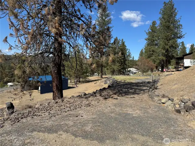 RV parking for guests with all utilities available.
