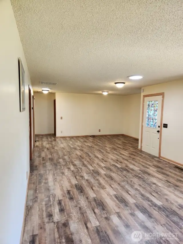 Large open and bright living space