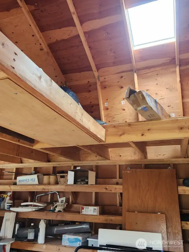 Skylights for added natural light
