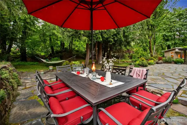 A special spot to host a summer gathering.
