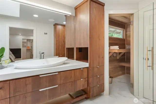 Amazing lighting, heated floors, high end construction.
