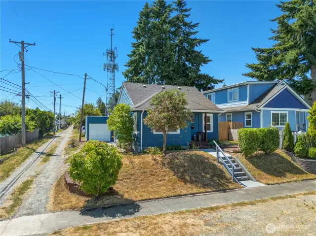 Desirable corner lot