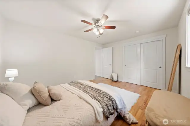 Generous bedrooms