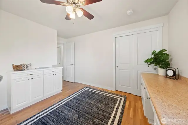 Spacious work from home space