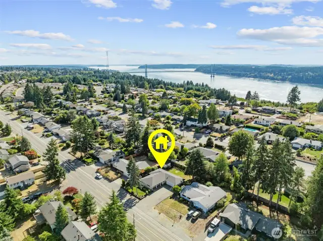 Located close to Pt Defiance, Ruston Way, Parks, Schools etc